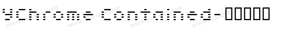 YChrome Contained字体转换